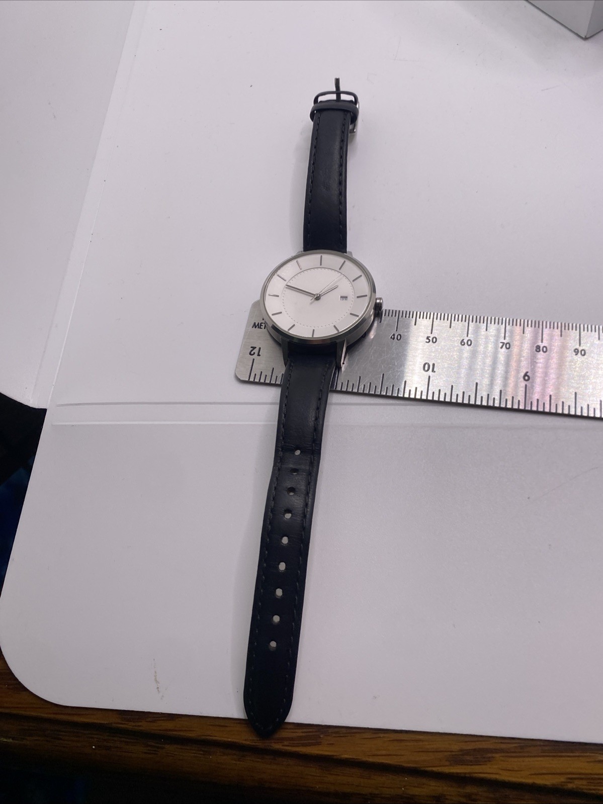 Linjer Swiss Womens Saphire Crystal Quartz Luxury Watch Works New Battery