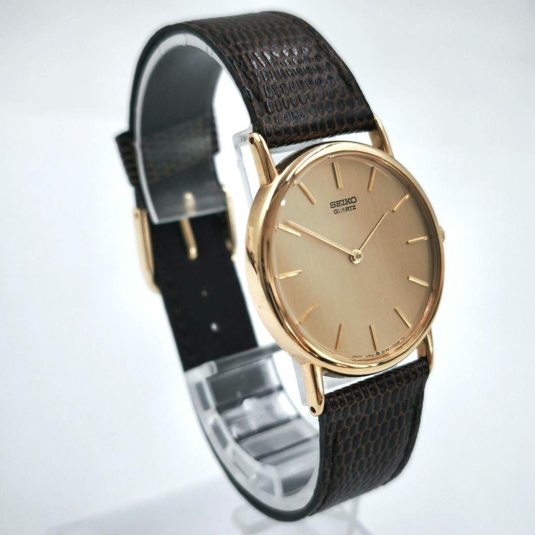 SEIKO 5Y30-7000 Dress Quartz Watch Gold wrist 18.0cm/7.1in