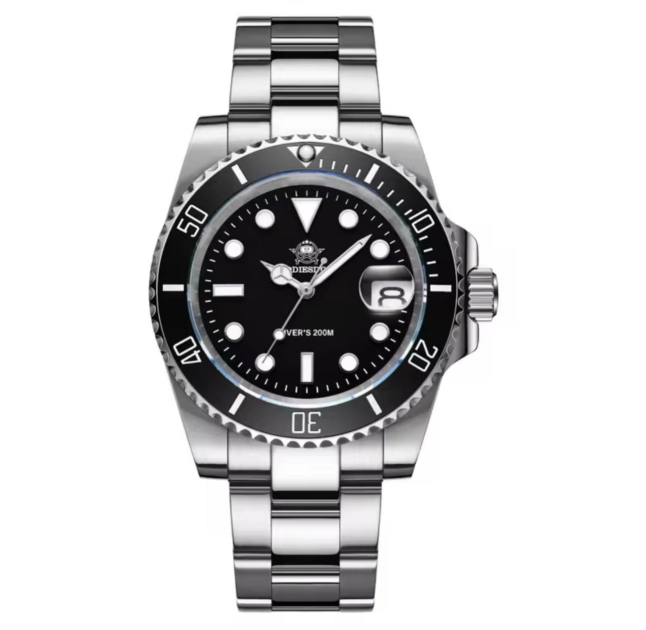 Waterproof Men Watch Stainless Steel Quartz Luminous Classic Business Wristwatch