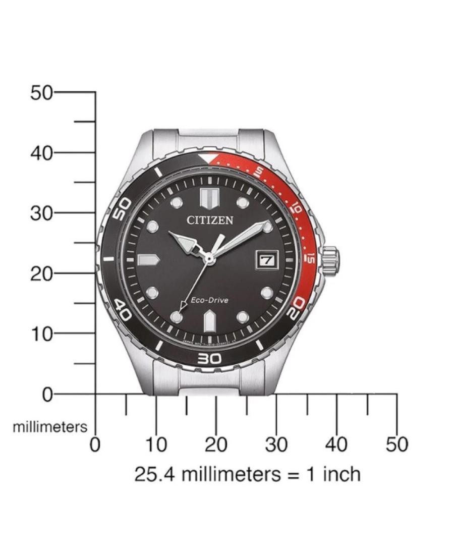 CITIZEN Men Analog Quartz Casual Watch Classic Dress Black Dial Waterproof Round