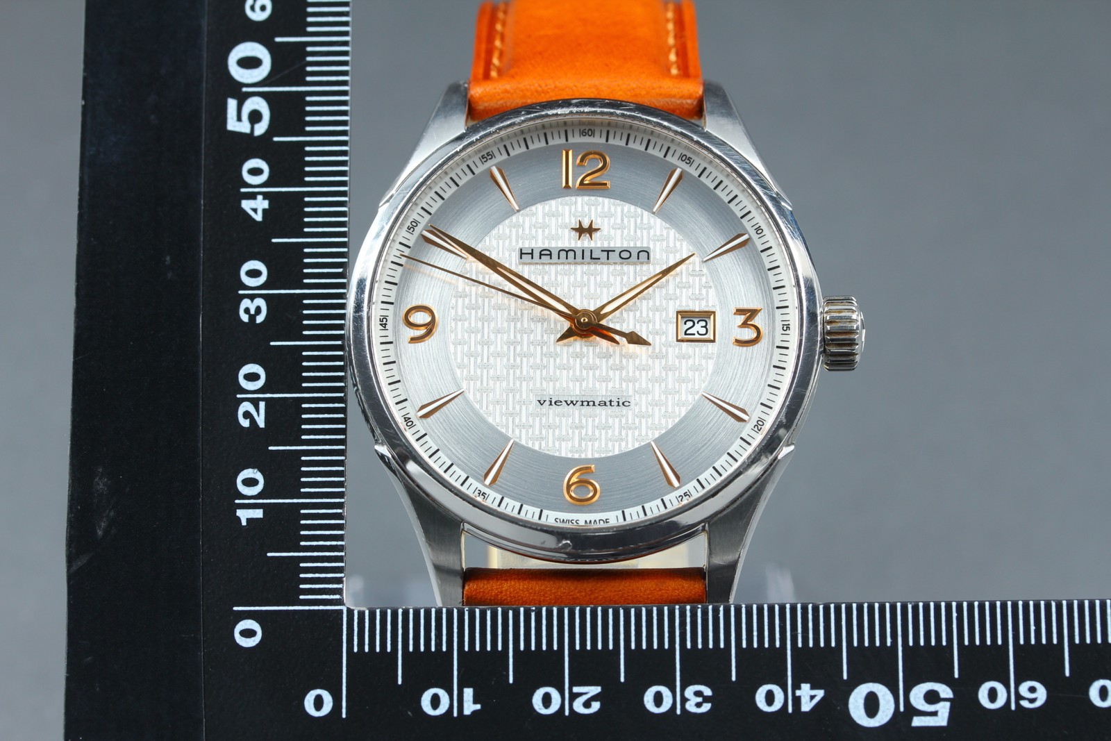 [Near MINT] Hamilton Jazzmaster Viewmatic H327550 Automatic Men’s Watch
