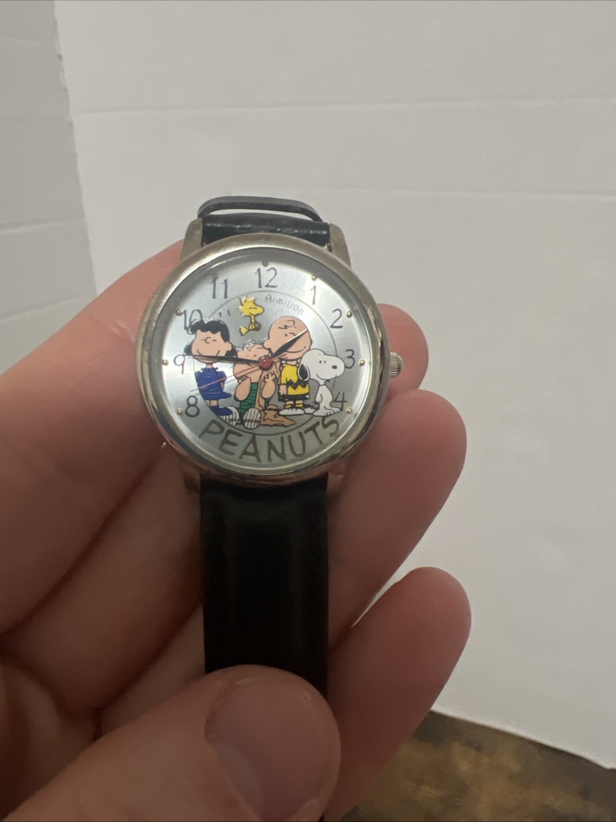 Armitron Peanuts Snoopy, Lucy, Linus, Woodstock, Charlie Brown Watch Rare Works