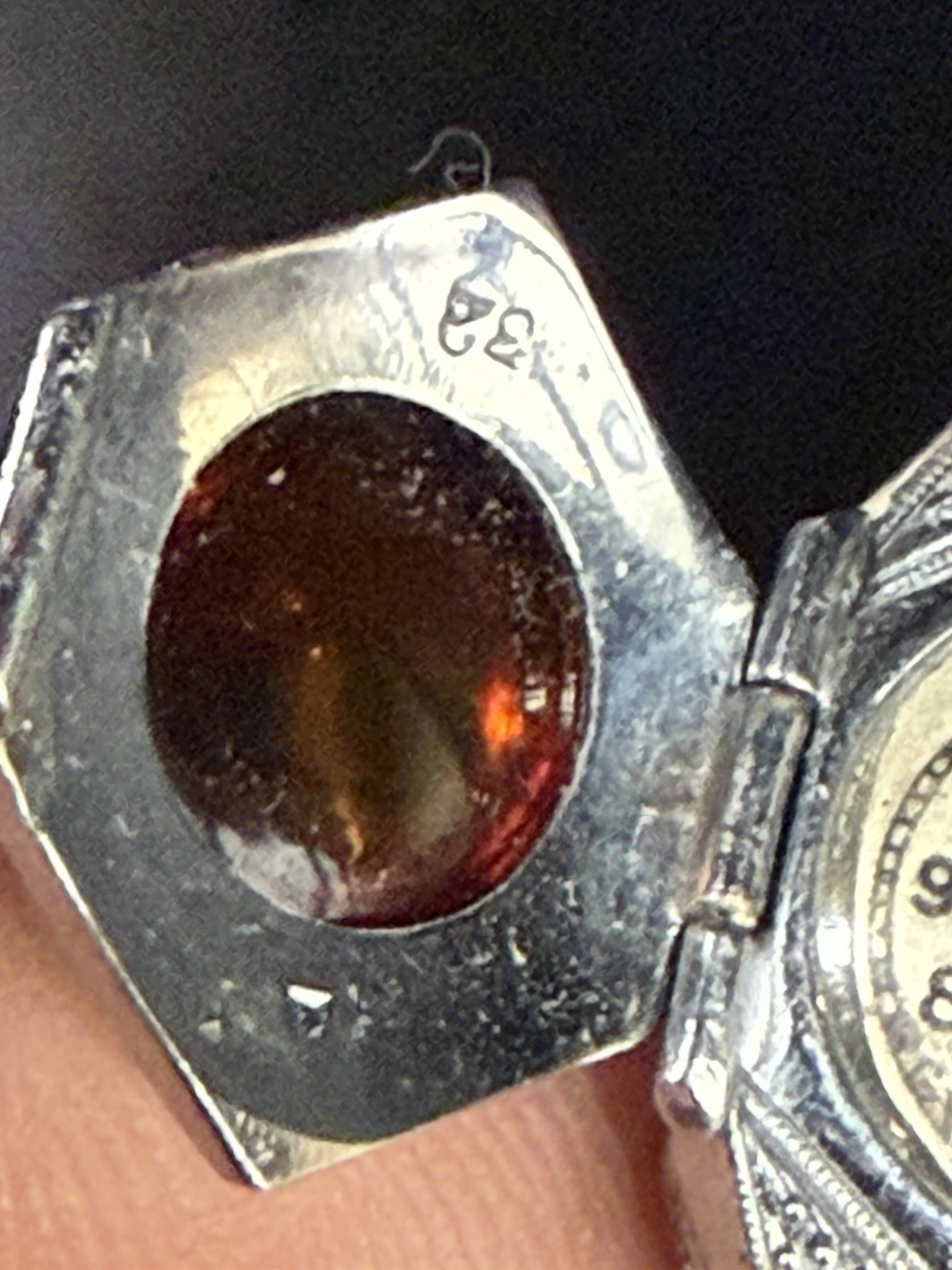 Rare!! Art Deco ring /watch Antique C. Bucherer Lucerne Swiss, Watch Is Working!