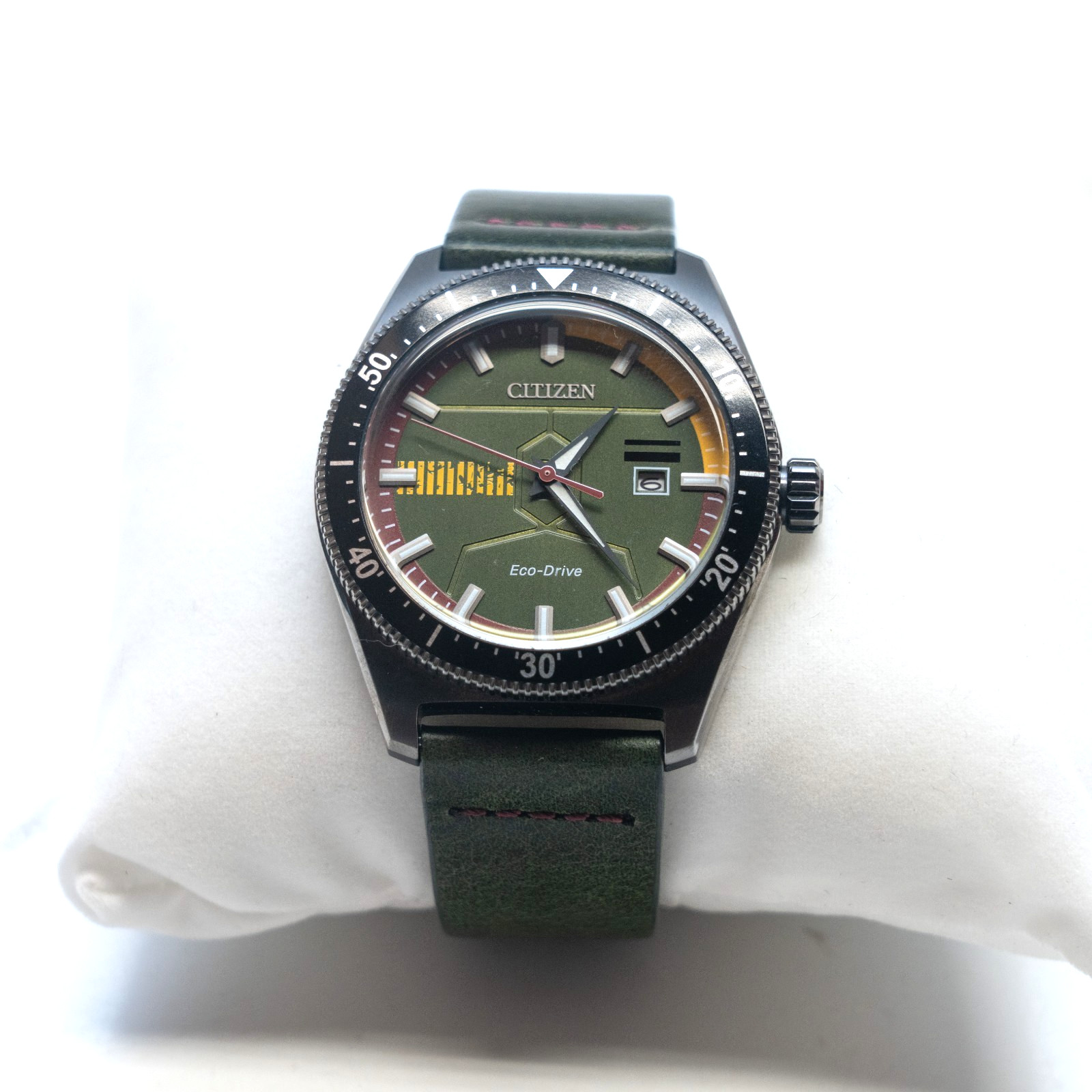 Star Wars Boba Fett Limited Edition Citizen Eco-drive Wristwatch AW1597-05W