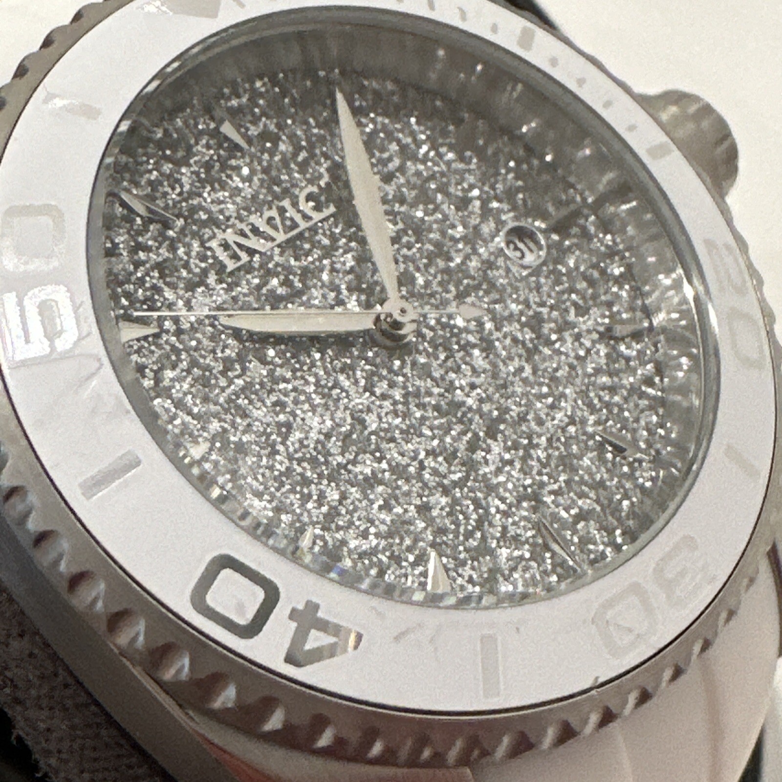 Invicta Angel Glittery Silver Dial Ladies Watch 22702