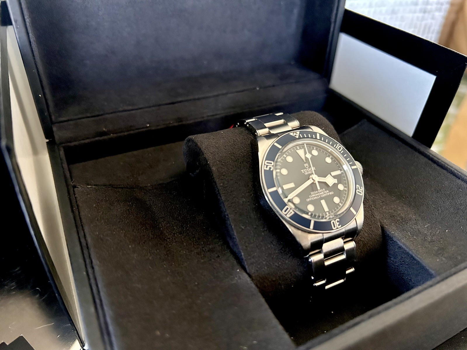 TUDOR Black Bay 58 Blue 79030b With Box And Papers