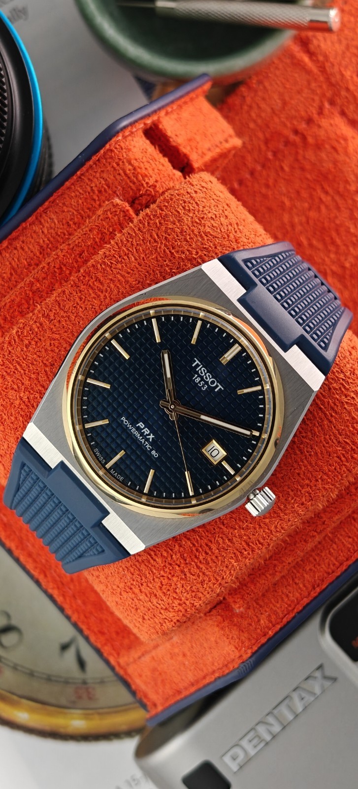 Tissot PRX Powermatic 80 Limited Edition Bucherer 1888 Waffle Dial Automatic Men