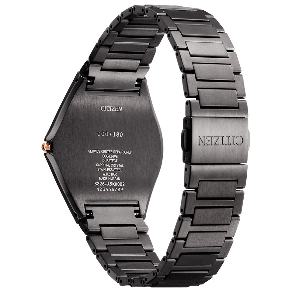CITIZEN Eco-Drive One AR5065-54W Limited Edition Sapphire Dial Black Watch 38mm