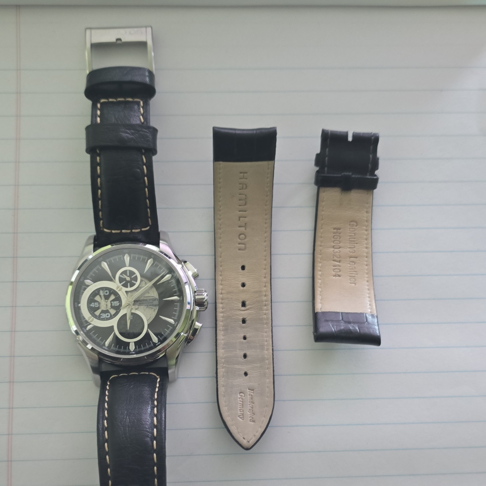 HAMILTON Jazzmaster Open Secret Auto Chrono Working