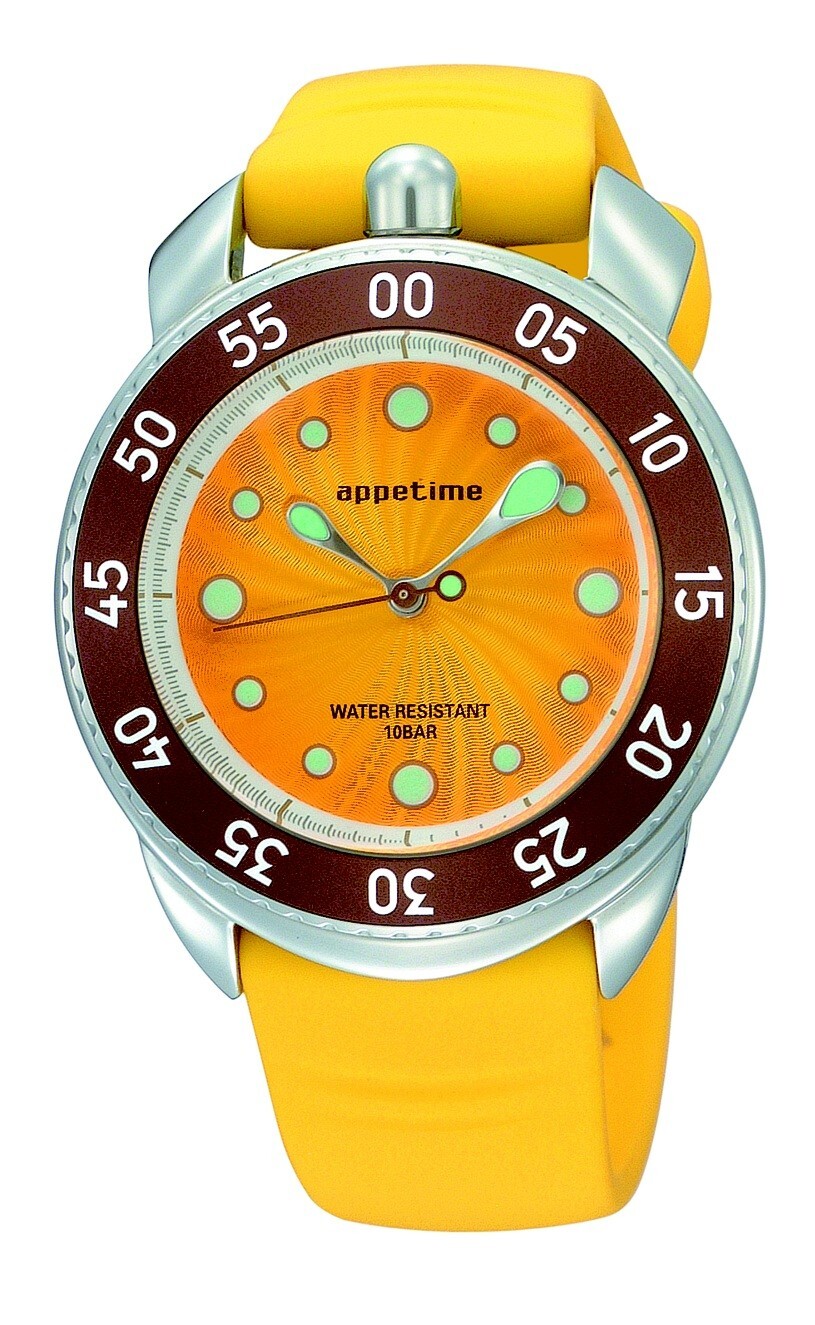 appetime ripplio Butterfly Fish theme turtle shaped watch