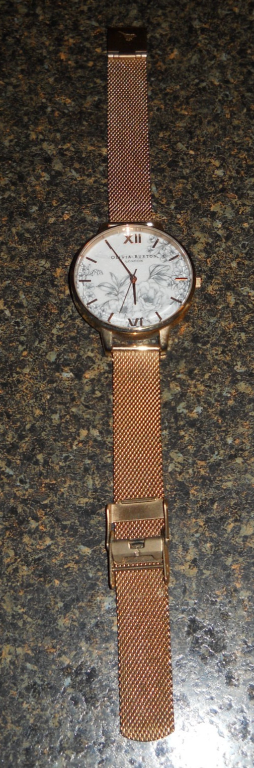 Olivia Burton London Stainless Steel Band Women’s Watch