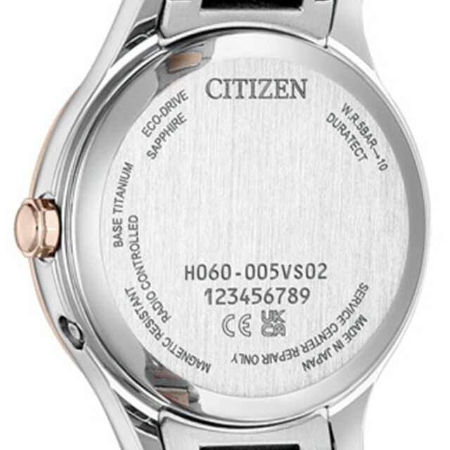 Brand New CITIZEN xC Women’s Watch ES9496 64W Cross Sea Hikari Collection