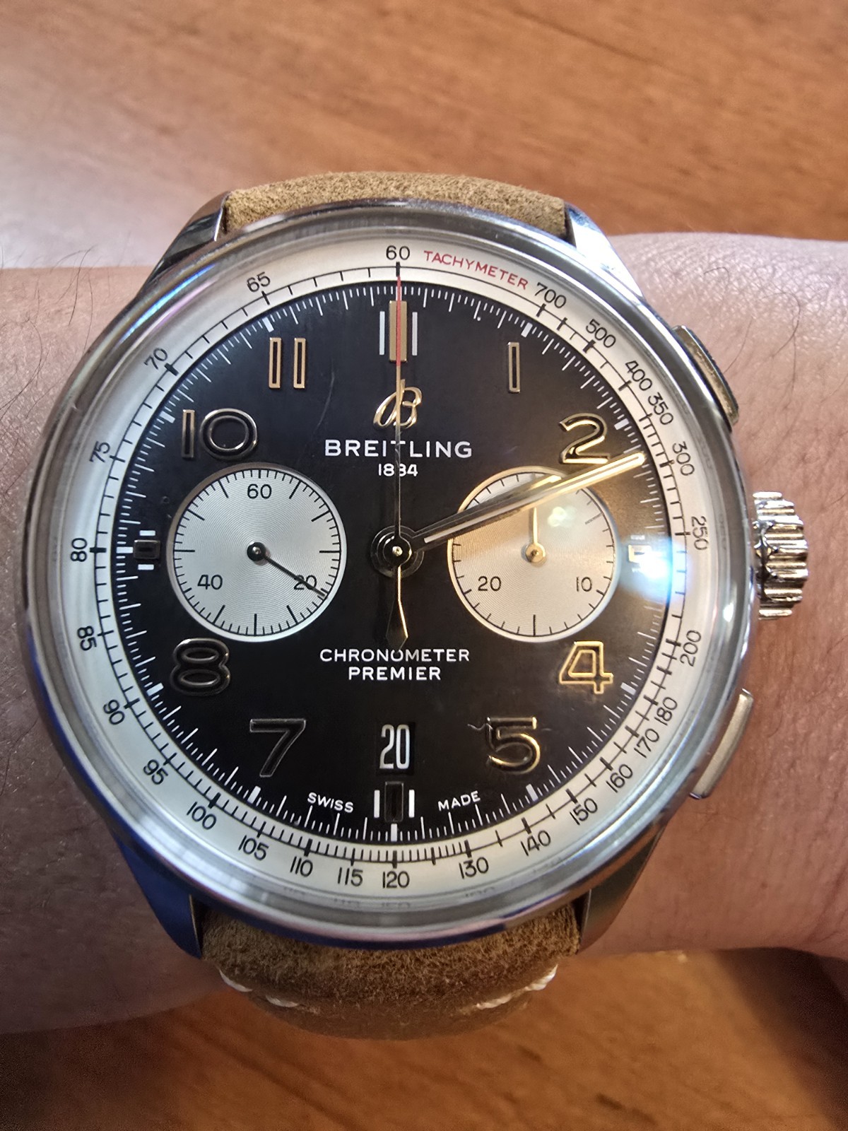 Breitling Premier B01 Chronograph 42 Norton Edition No Box No Paper AB0118