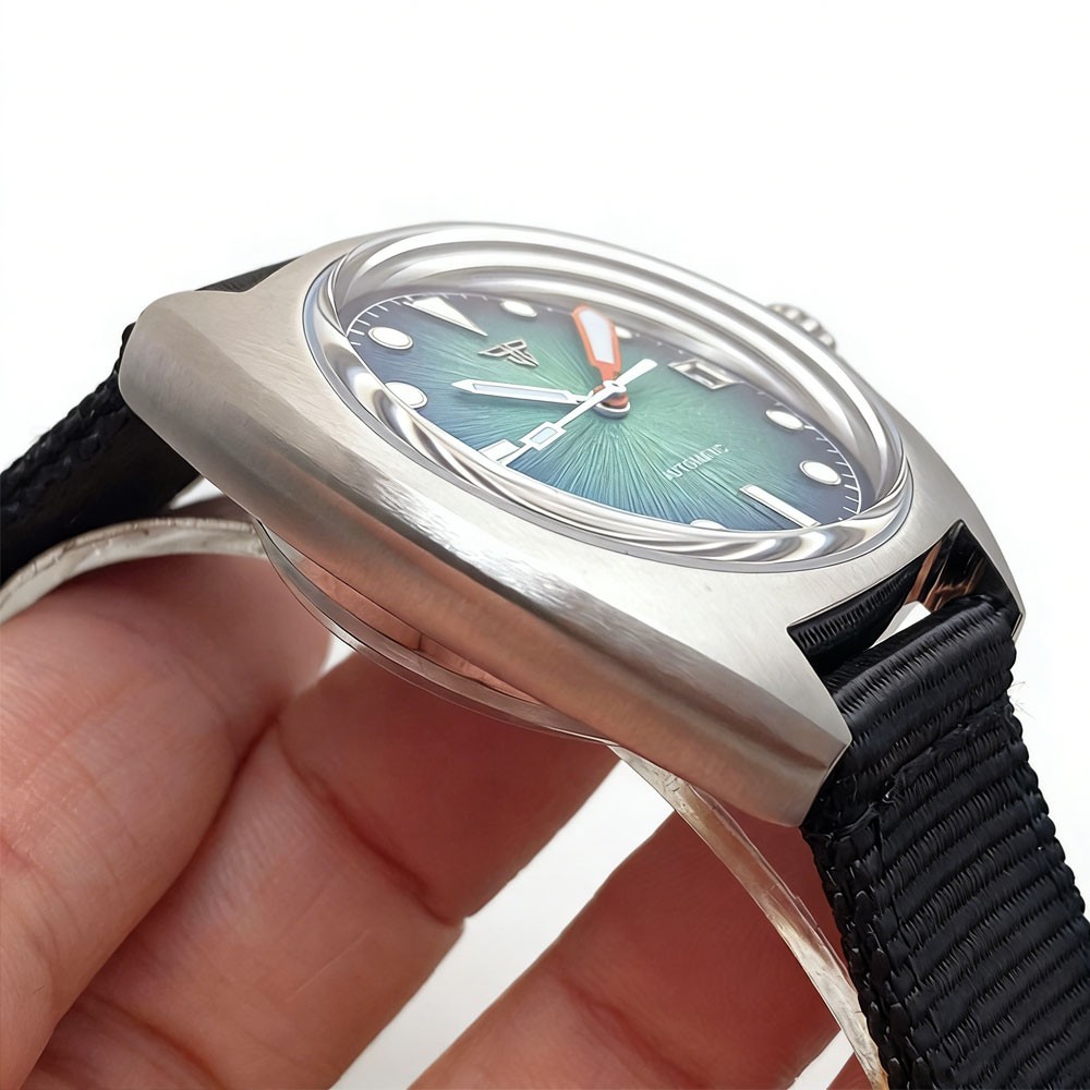 20ATM Diver Tandorio 36mm Double Domed Sapphire Glass Auto Miyota8215 Men Watch
