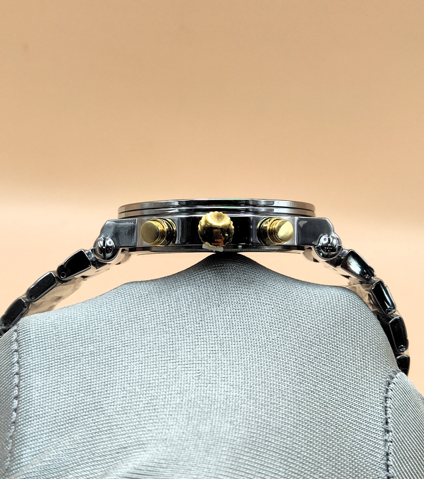 Amazing Versace Chronograph Blue Dial Analog Refurbished Men’s Wrist Watch
