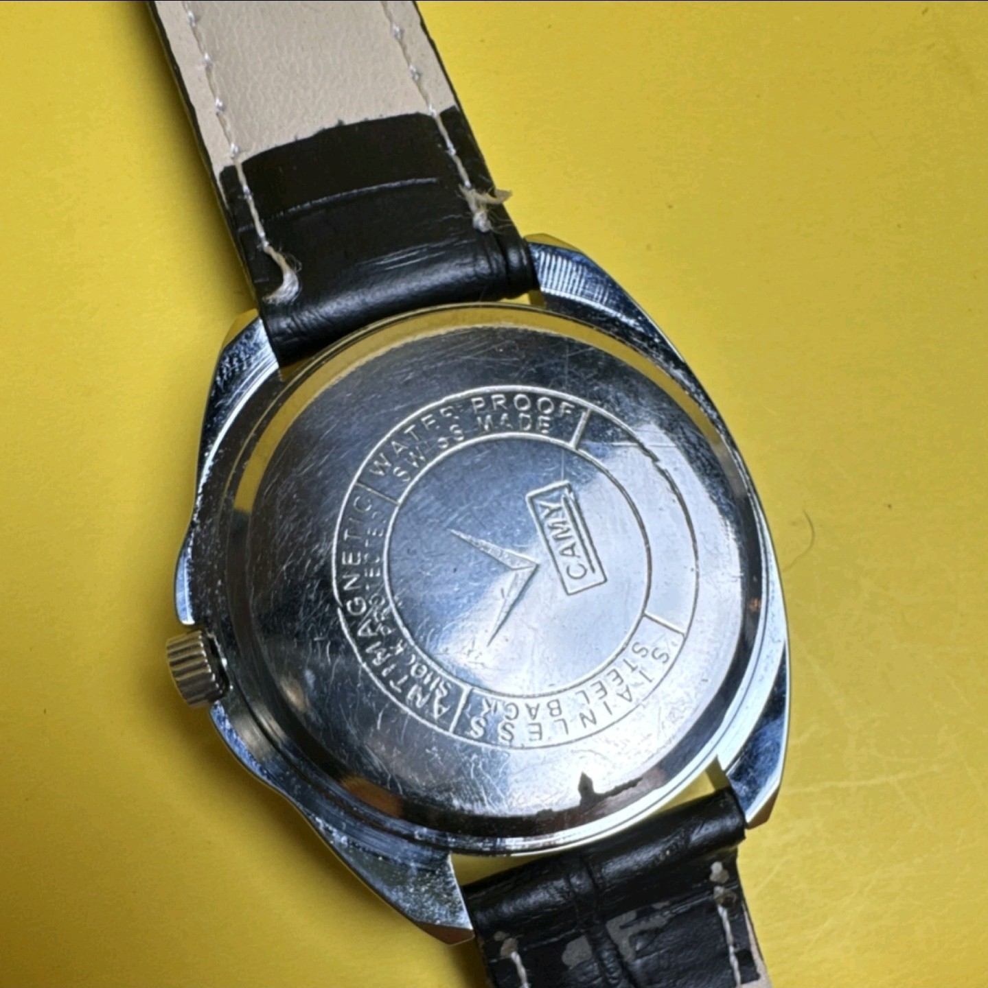 Camy Geneve Nautical Manual Wilding Swiss made 36mm