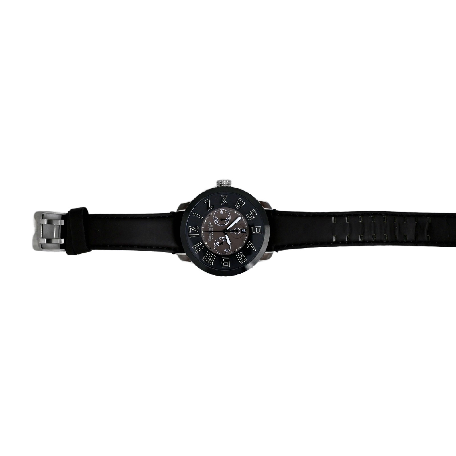 Tendence Gulliver Round Chronograph Men’s Black Quartz Ref. P2K7F198 Watch