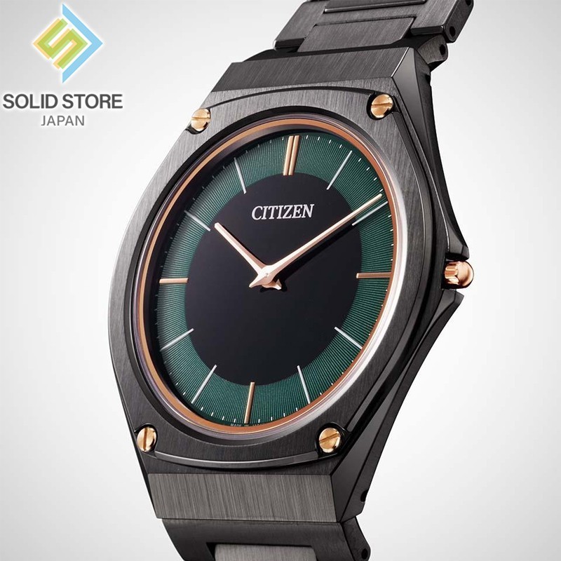 CITIZEN Eco-Drive One AR5065-54W Limited Edition Sapphire Dial Black Watch 38mm