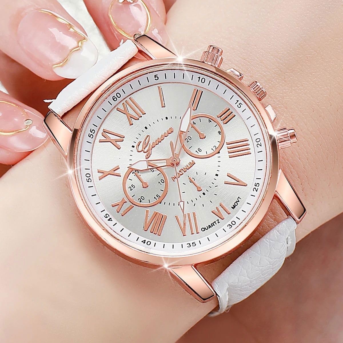Wholesale Lot of 10 Pcs Unisex Men Women Lady Teen Girl Gold Plated Platinum