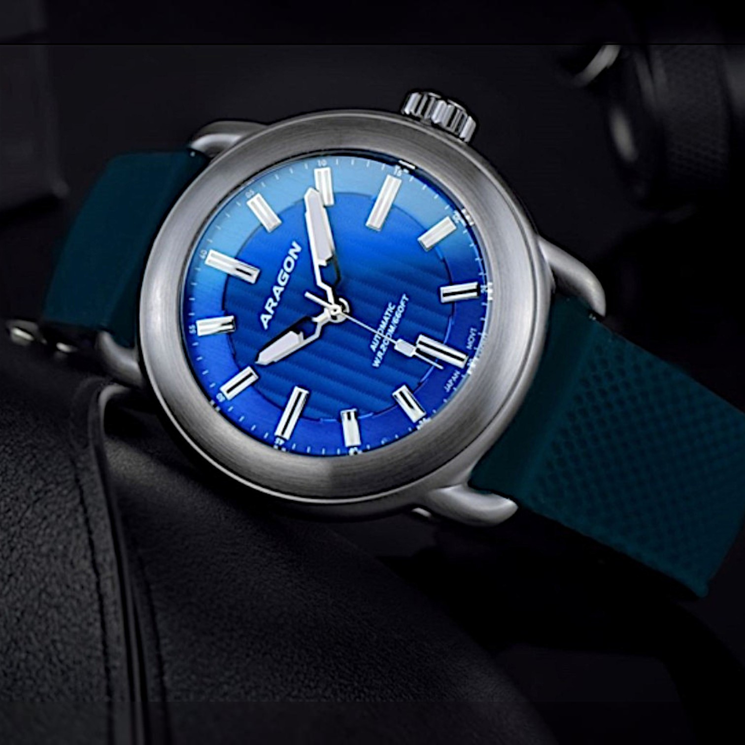 Aragon 44mm Millipede EVO watch with NH35 movement 200 meters NEW