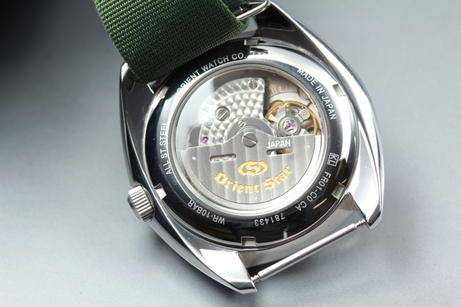 [NEAR MINT] Orient Star FR01-C0 CA Green Dial Power Reserve Automatic Mens Watch