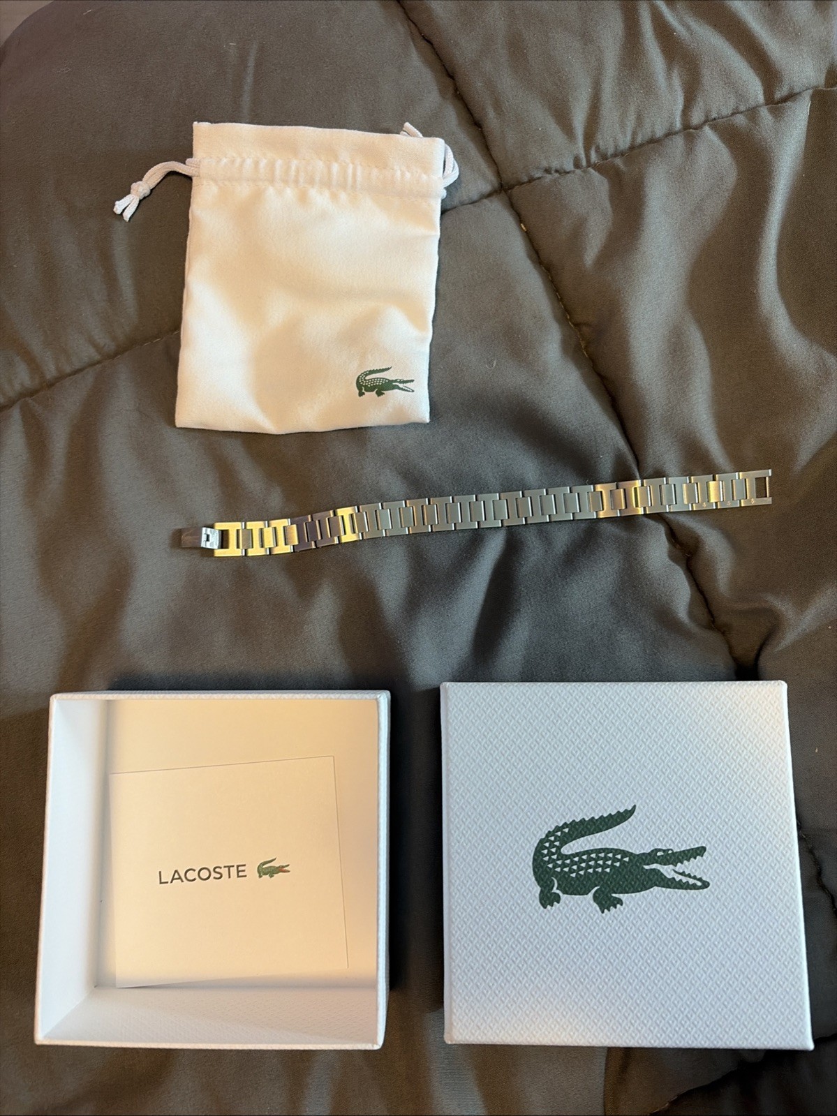 Lacoste Men’s Stainless Steel Watch Bracelet