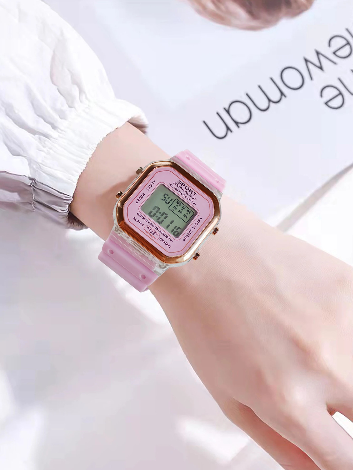 New Children’s LED Digital Watch Student Multi functional Outdoor Sports