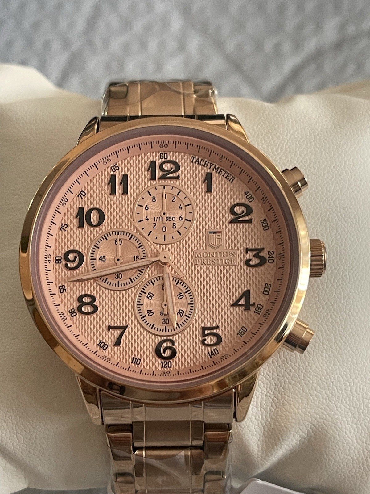 Montres Prestige X Invicta Men’s Watch – 43mm, Rose Gold ,new