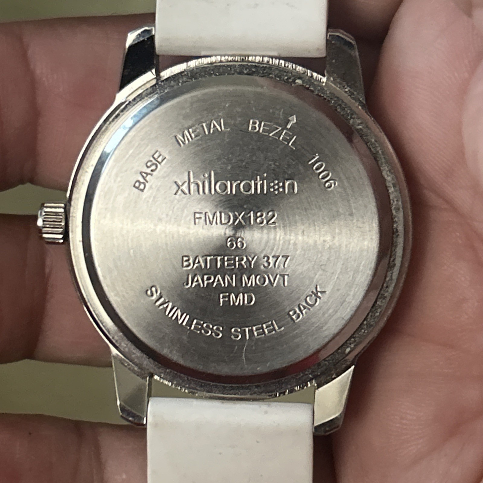 White Easy Read Watch By Xhilaration