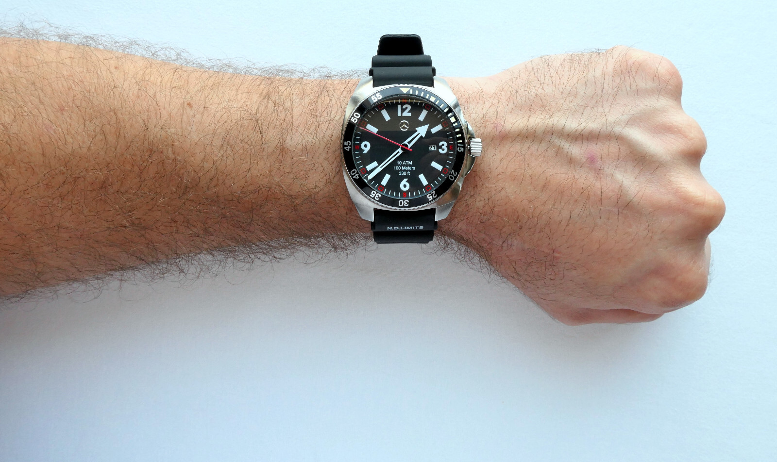 Mercedes Benz Motorsport Racing AMG DTM Pilot Aviator Sport Car Accessory Watch
