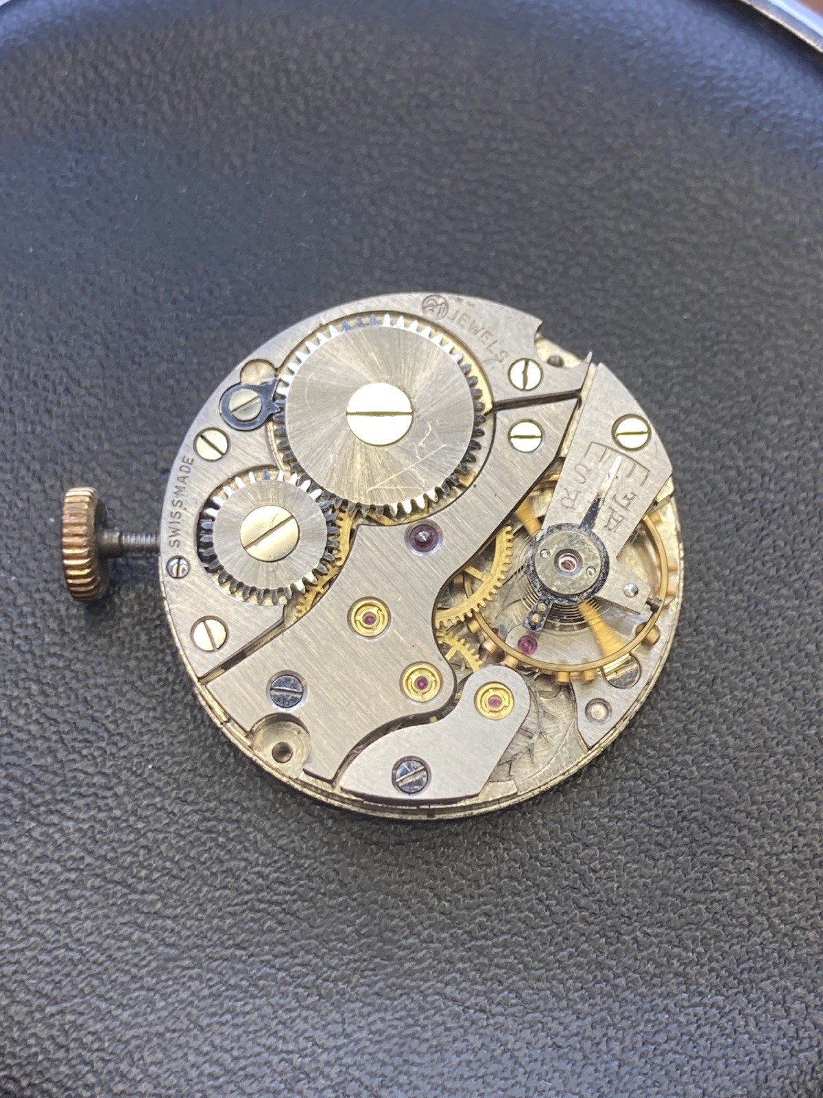 Vintage 1940s O. Maire cal. OM 125 – Rare Swiss Watch Movement – Spares/Repairs
