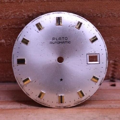 PLATO AUTOMATIC SWISS MEN’S WRIST WATCH DIAL 29.8mm (CD)