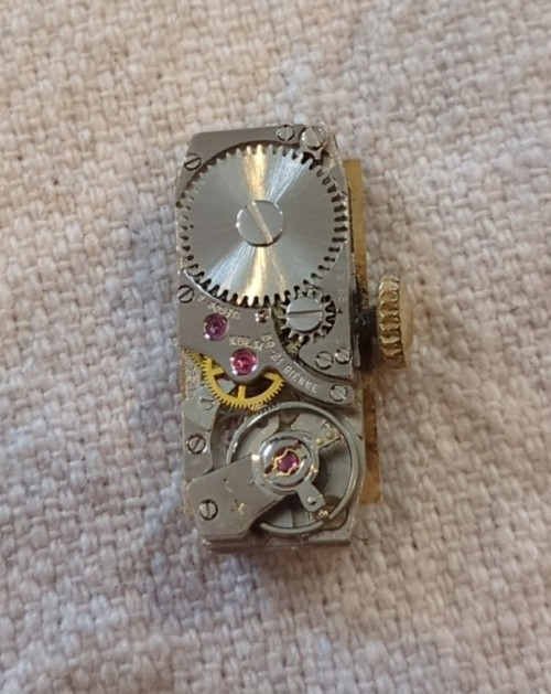 Unique! RARE Kurz 10k Gold Plated Ladies Vintage Dress Watch. Working! Look!!