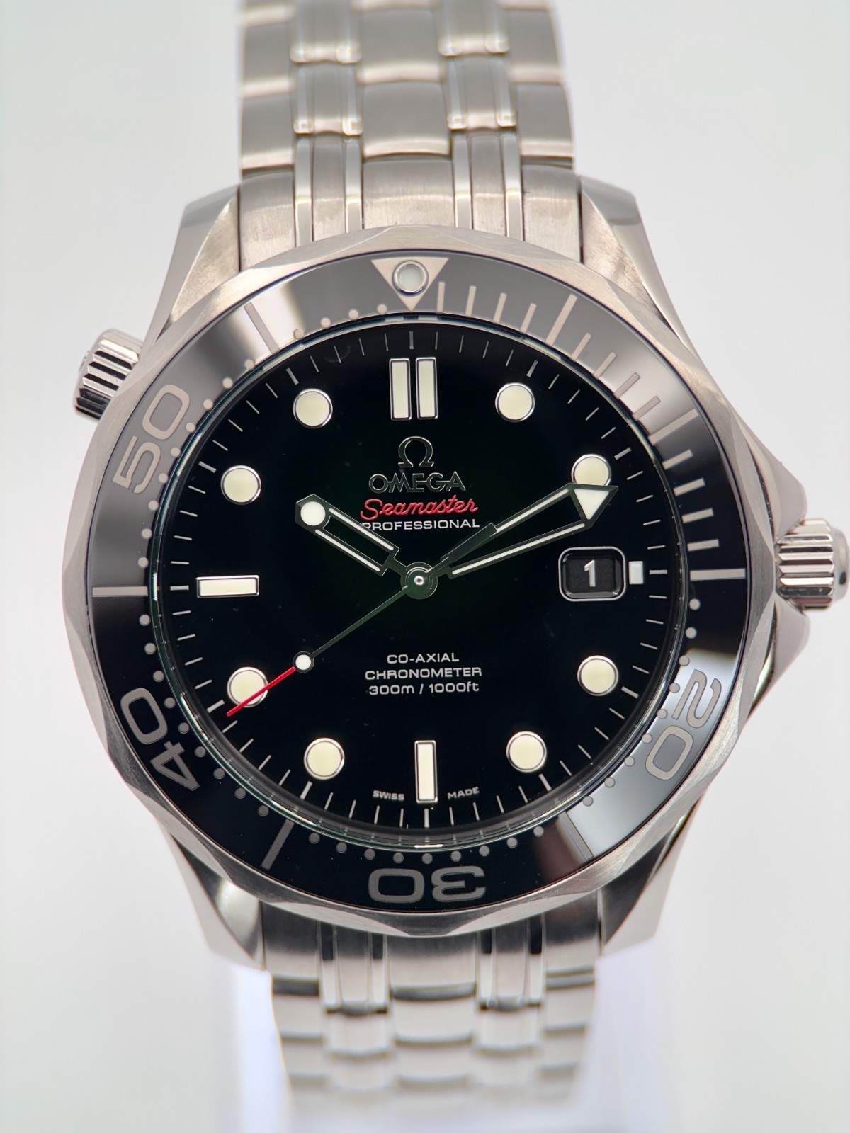 OMEGA Seamaster Diver 300M Black Dial Stainless Steel 212.30.41.20.01.003