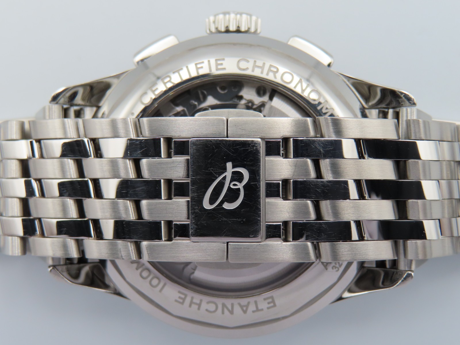 2019 Breitling Premier B01 Chronograph 42mm White Dial Men’s Wristwatch AB0118