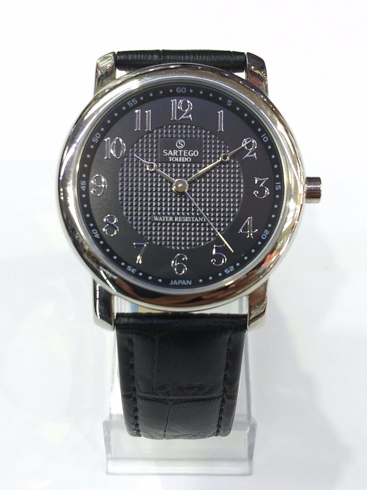 SARTEGO Toledo Men’s Genuine Crocodile Leather Japan Quartz Watch SEN551B
