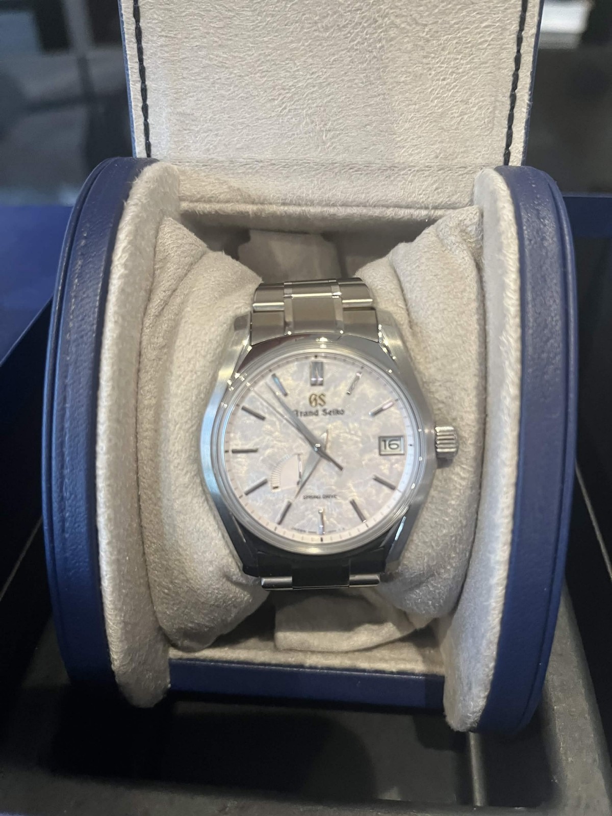 Mint Grand Seiko Shunbun Men’s Watch – SBGA413 Full Set
