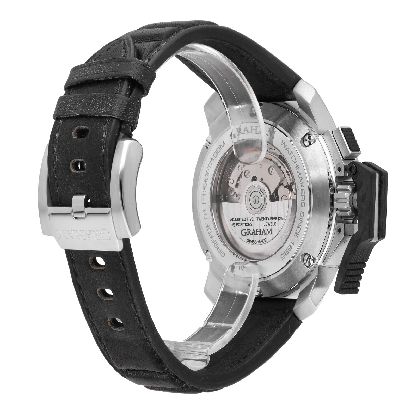 Graham Chronofighter Target Black 47mm Automatic Men’s Watch 2CCAC.B33A.L143S