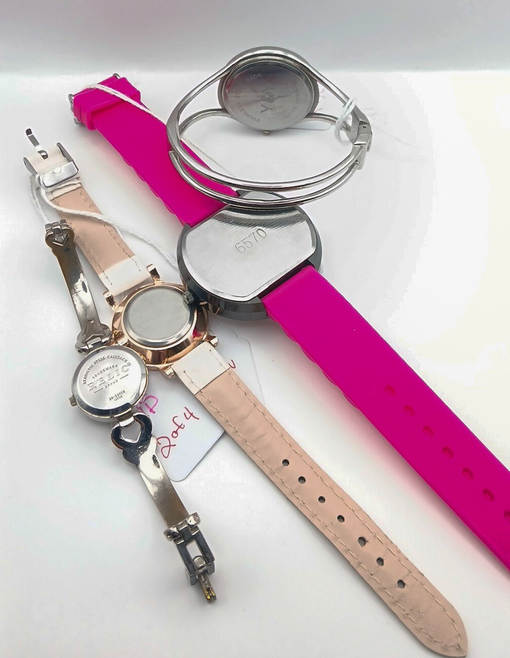 *New Batteries* Teen Bangle & Watch Lot (Y&Y, Candycat, Relic, Rhinestones etc.)