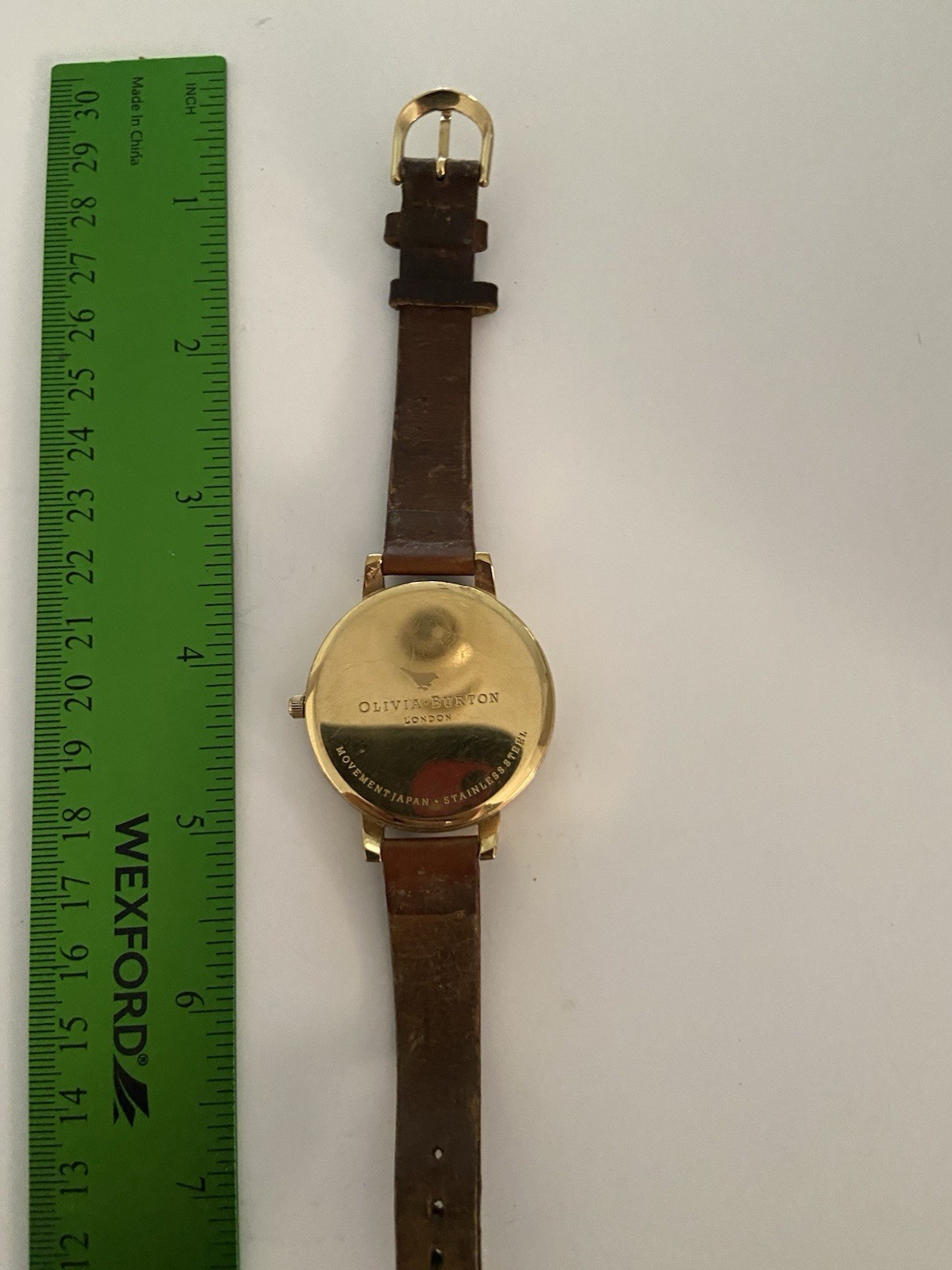 Auth Olivia Burton – Brown Women’s Wrist Watch New Battery Works Great Look