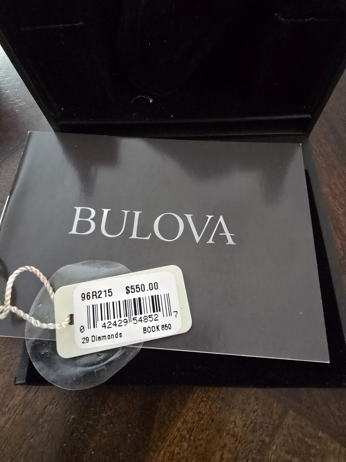 96R215 BULOVA MARINE STAR DIAMOND BLUE DIAL STAINLESS STEEL WOMEN’S WATCH