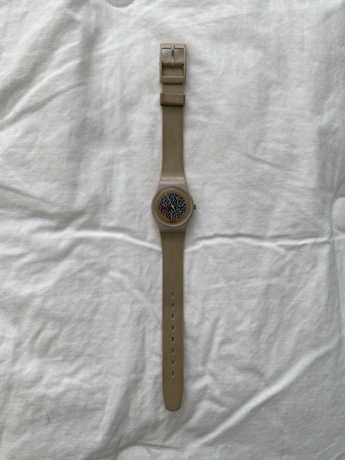 Swatch Watch BC/BG LT102 Women’s 25mm 1985 Good Condition Working Vintage Rare