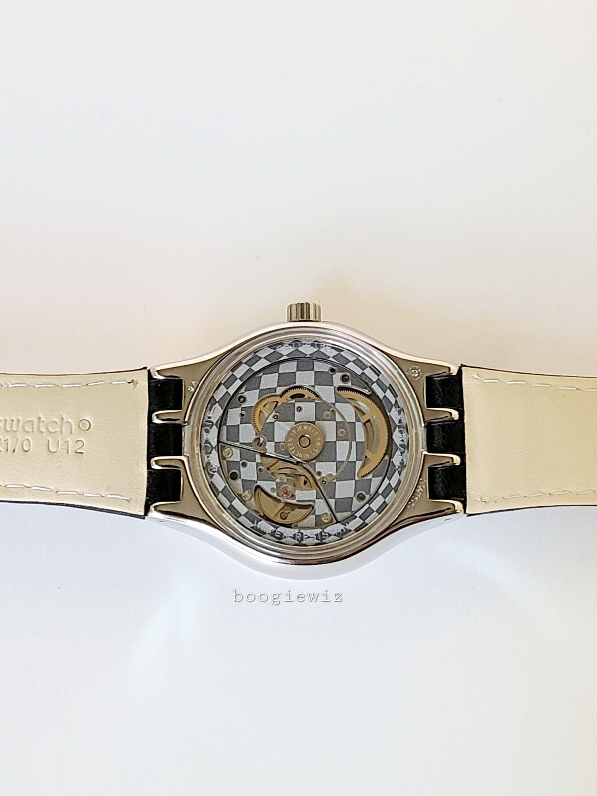 SWATCH, SWISS MADE AUTOMATIC, MEN’S SISTEM PUZZLE WATCH, YIS408 NIB