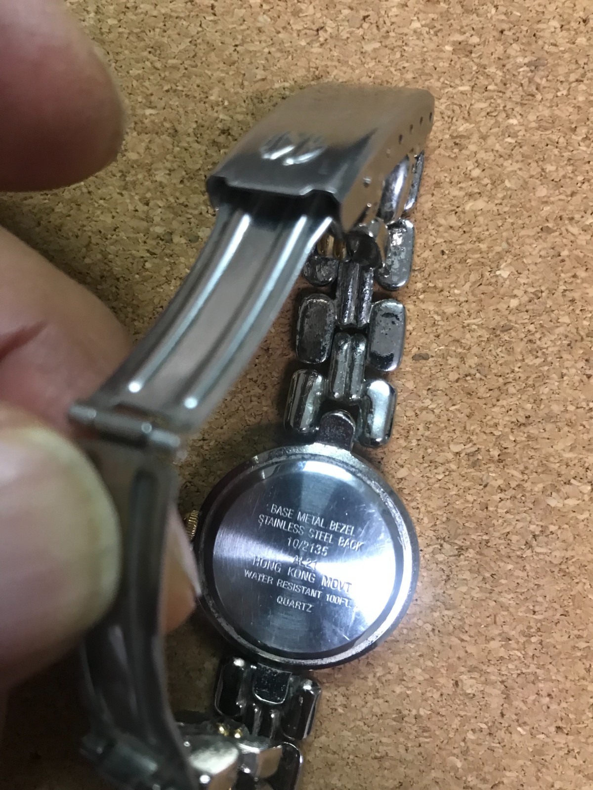 Anne Klein II Watch Set (10/2135 AL21) w/ 2 Interchange Leather Bands , 2 Bezel
