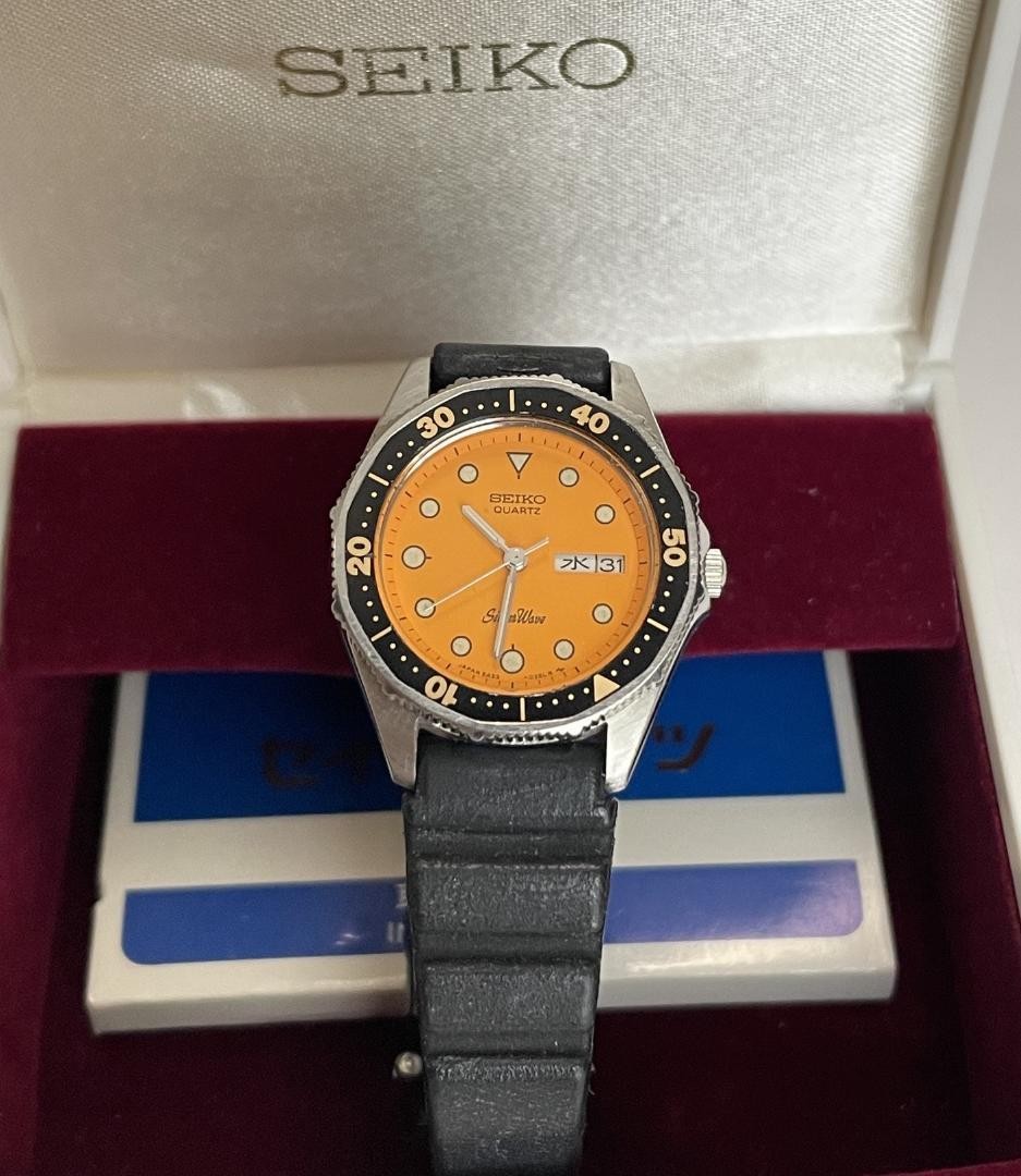 Seiko SilverWave 2A23 Quartz Diver Wristwatch