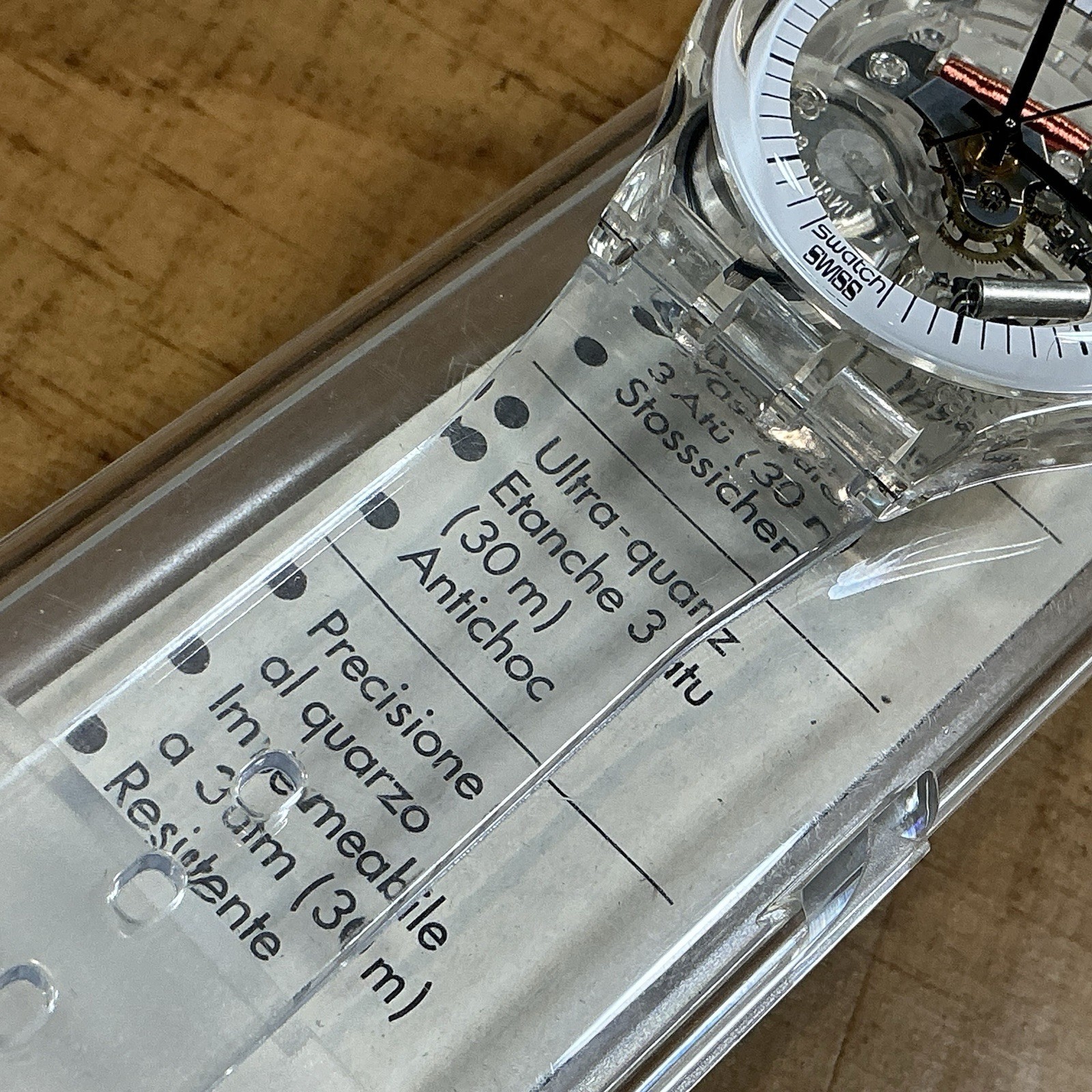 JELLY FISH STYLE – 1998 – CLEAR – NOS – 34mm