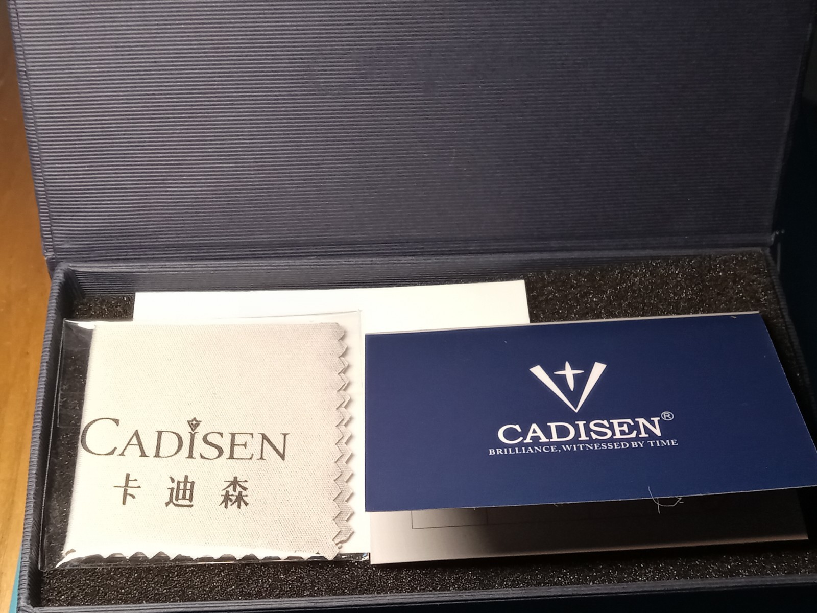 CADISEN Automatic Miyota Genuine Leather 100M Red Dial Luminous Men Watch