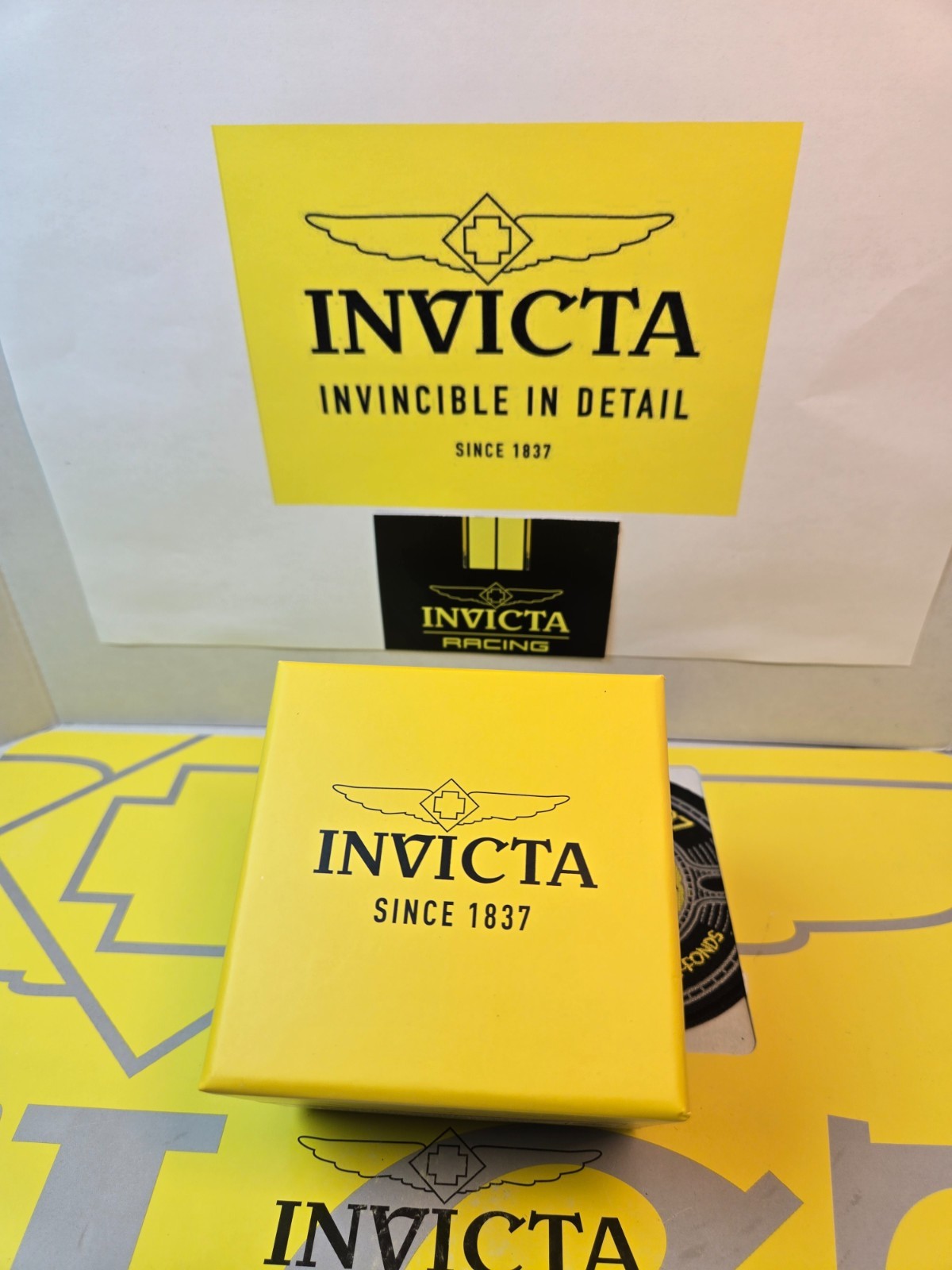 Invicta Speedway GearShift Men’s Watch 44mm, Steel with Green Bezel & Dial NEW!