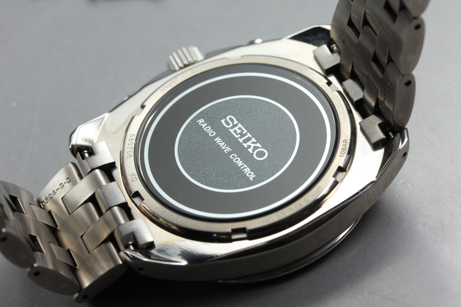 [Near MINT] Seiko 7B25-0AB0 Radio Controlled World Time Solar Men’s From JAPAN