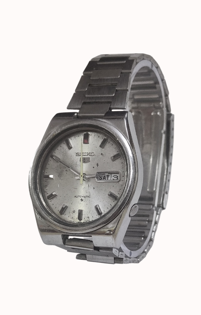 Vintage Seiko Automatic Date Day Dial Wrist Watch SP612